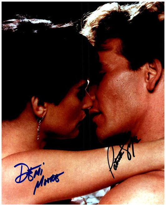 PATRICK SWAYZE signed autographed photo COA Hologram Beckett Autographs