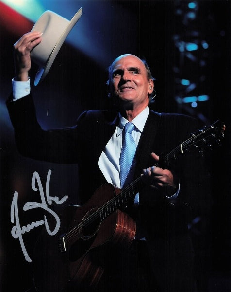 JAMES TAYLOR signed autographed photo COA Hologram Beckett Autographs