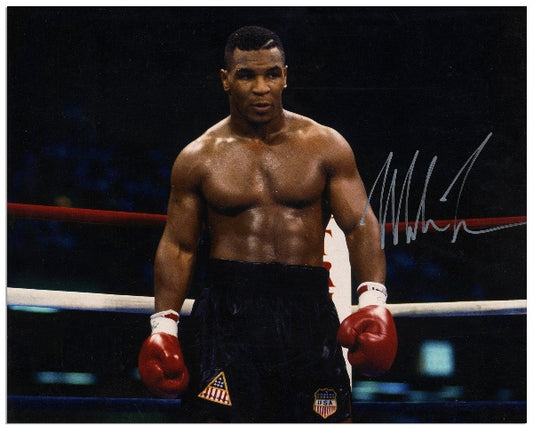 MIKE TYSON signed autographed photo COA Hologram Beckett Autographs