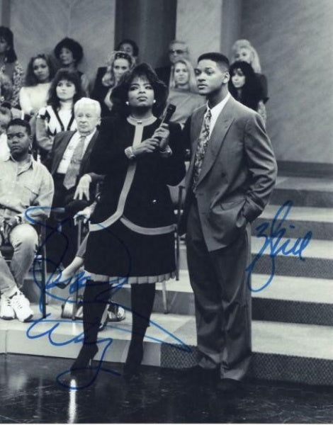 OPRAH WINFREY WILL SMITH signed autographed photo COA Hologram Beckett Autographs