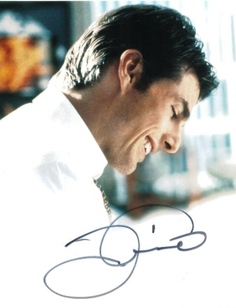 TOM CRUISE signed autographed photo COA Hologram Beckett Autographs