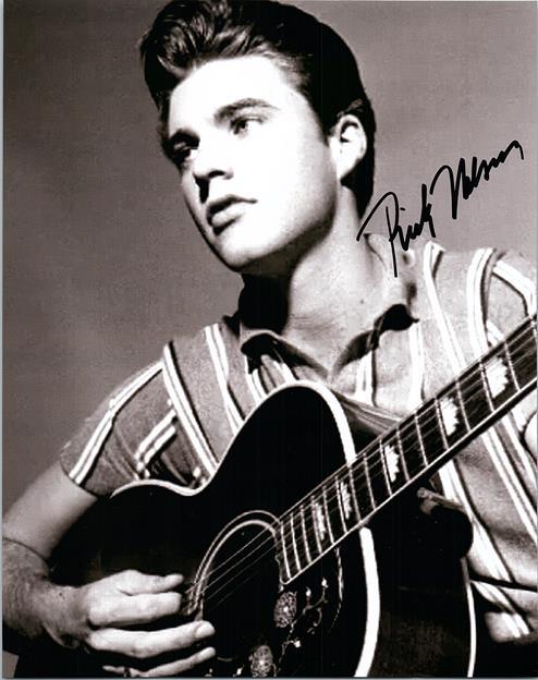 RICKY NELSON signed autographed photo COA Hologram Beckett Autographs