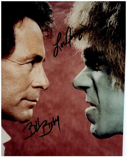 INCREDIBLE HULK CAST signed autographed photo COA Hologram Beckett Autographs
