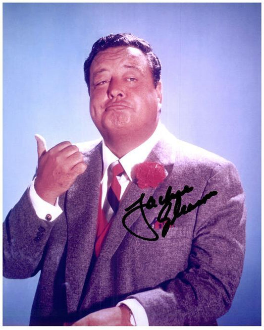 JACKIE GLEASON signed autographed photo COA Hologram Beckett Autographs