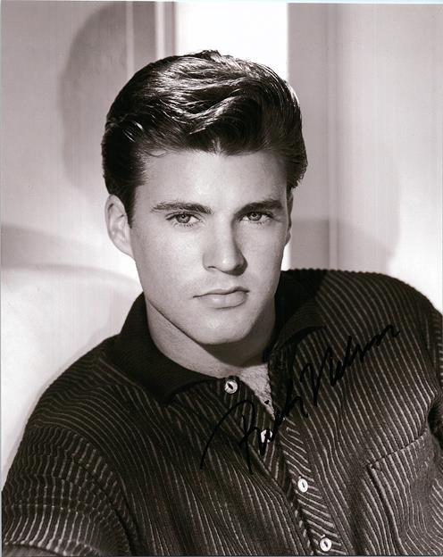 RICKY NELSON signed autographed photo COA Hologram Beckett Autographs