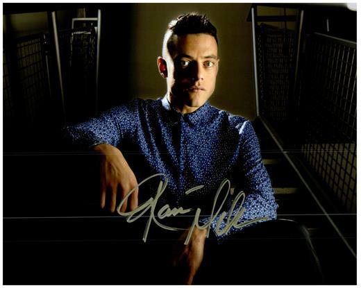 RAMI MALEK signed autographed photo COA Hologram Beckett Autographs