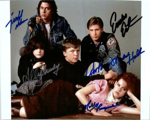 THE BREAKFAST CLUB signed autographed photo COA Hologram Beckett Autographs