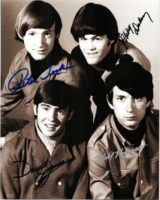 THE MONKEES signed autographed photo COA Hologram Beckett Autographs