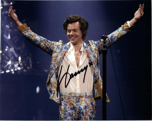 HARRY STYLES signed autographed photo COA Hologram Beckett Autographs