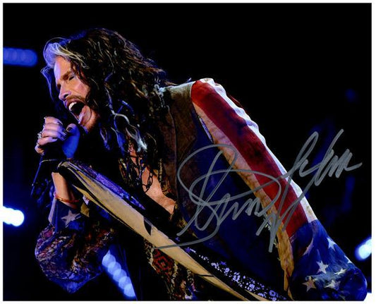 STEVEN TYLER signed autographed photo COA Hologram Beckett Autographs