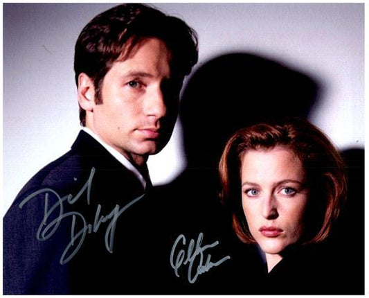 X FILES CAST signed autographed photo COA Hologram Beckett Autographs